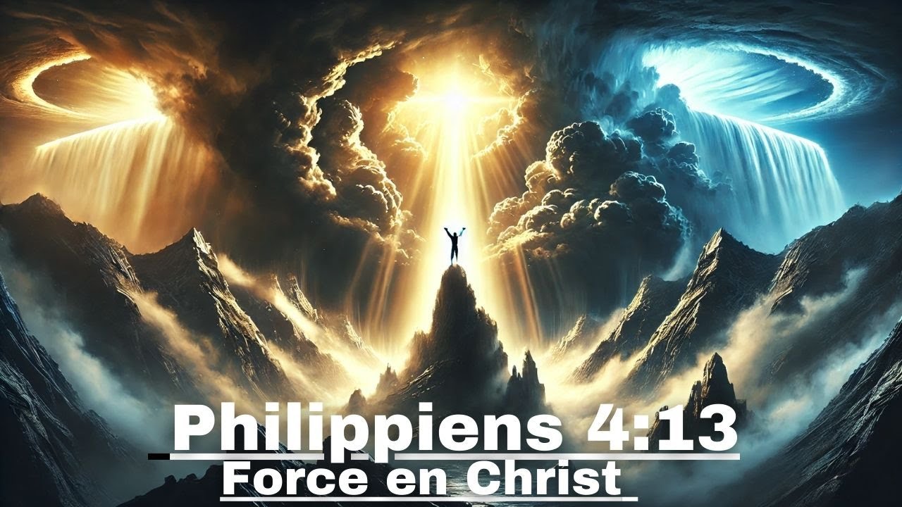 Force en Christ - Philippiens 4:13 #bible