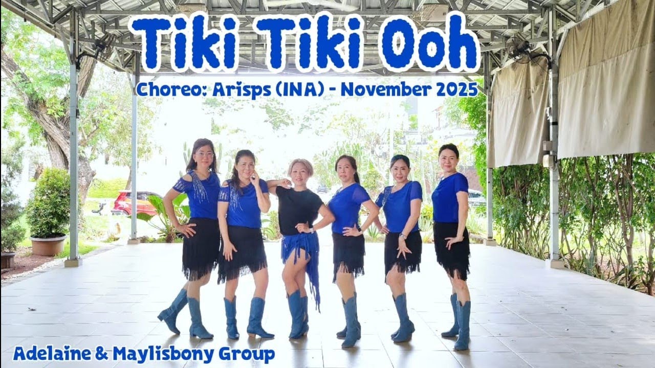 Tiki Tiki Ooh - Line Dance - Choreo:Arisps (INA) - November 2025