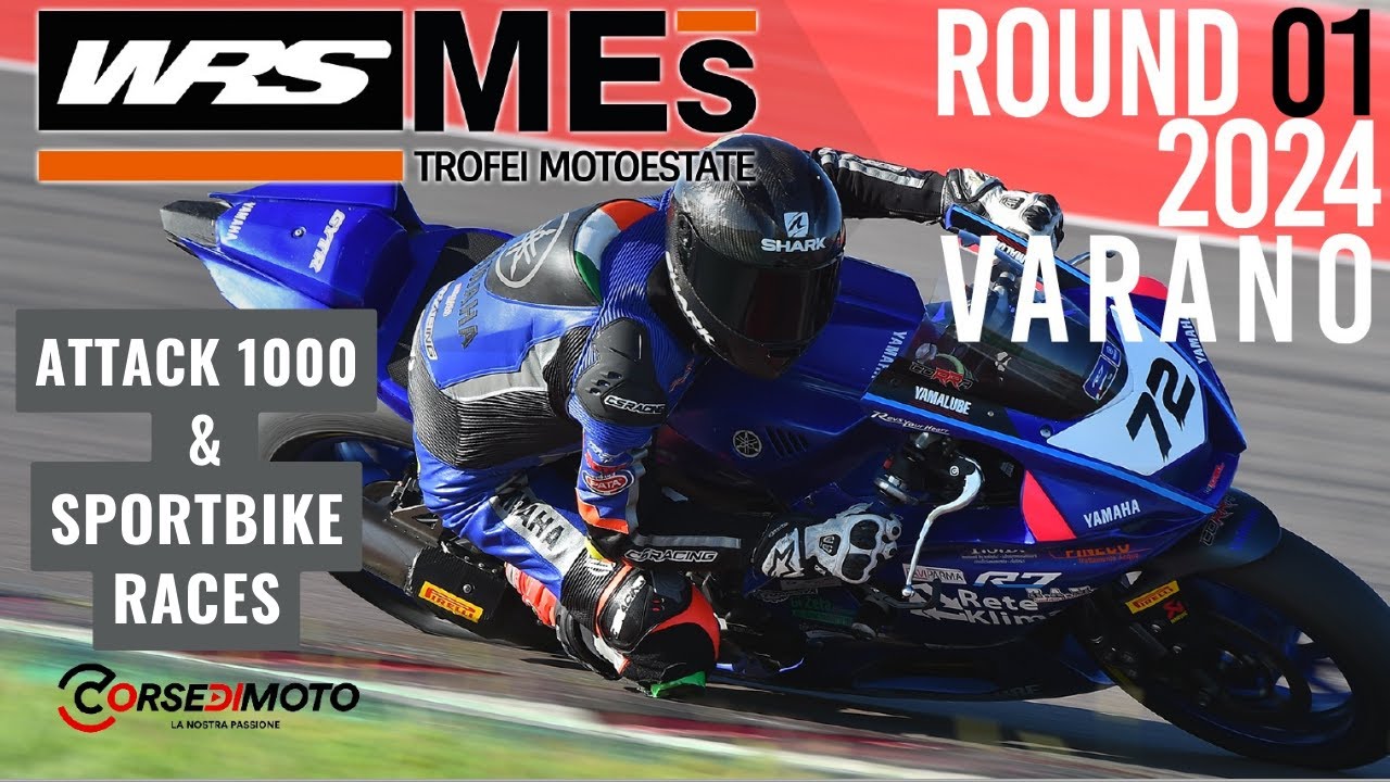 MotoEstate Round 1 Varano - Attack 1000 & SportBike Races