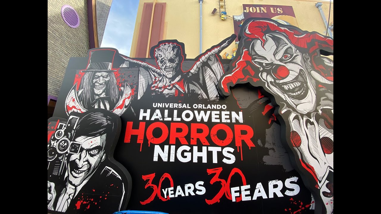 Halloween Horror Nights Orlando, Current HHN 30 Update