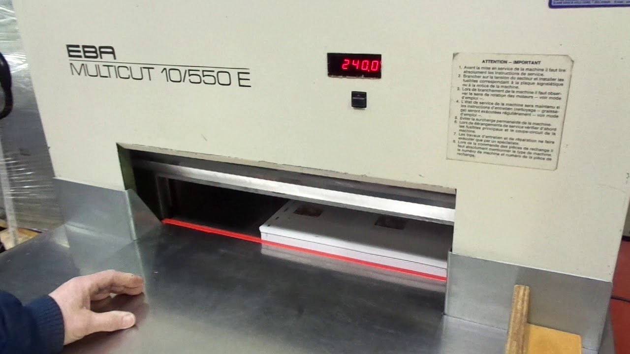EBA MULTICUT10 550E 2441298 1987 RO100 13020