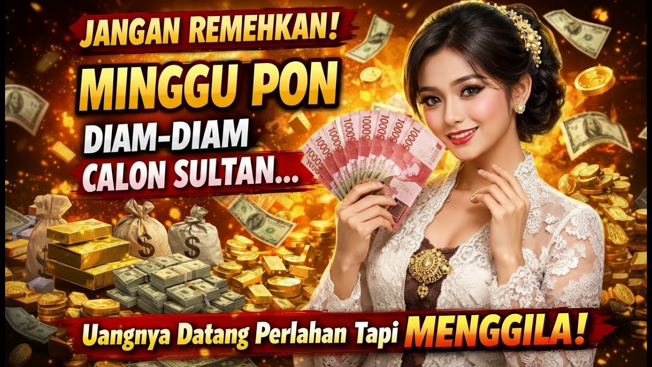 JANGAN REMEHKAN! MINGGU PON DIAM-DIAM CALON SULTAN… Uangnya Datang Perlahan Tapi MENGGILA!