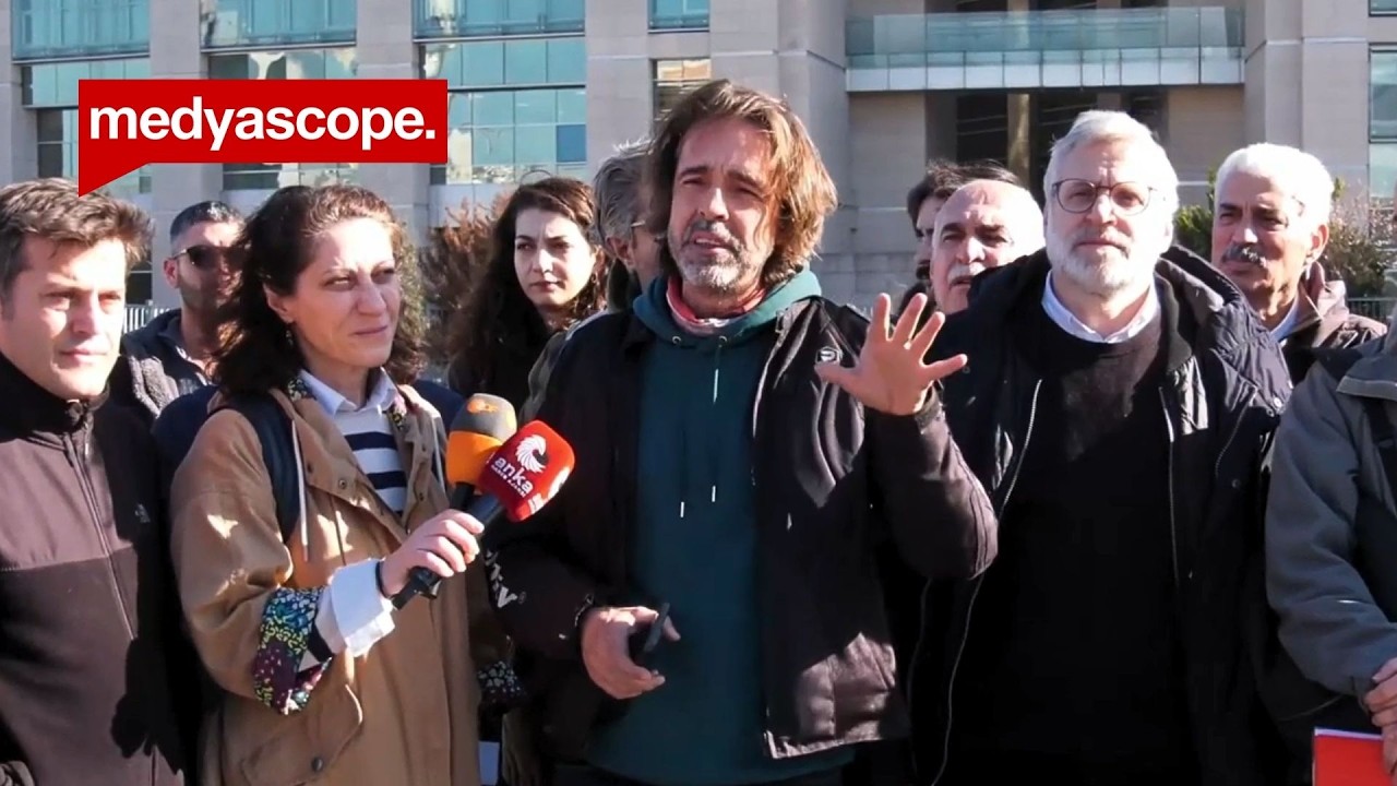 Gazeteci Alican Uludağ'ın tutuklanmasının ardından Çağlayan'da açıklama yapılıyor #CANLI