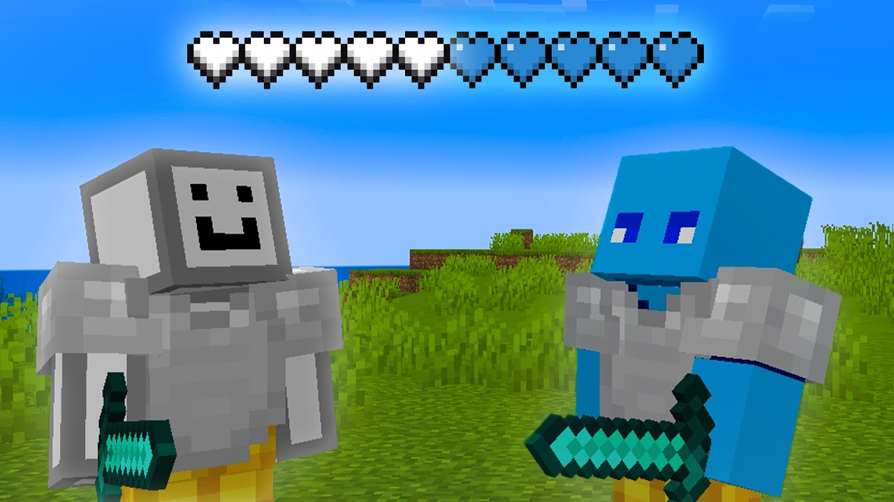 Minecraft but We Share EVERYTHING