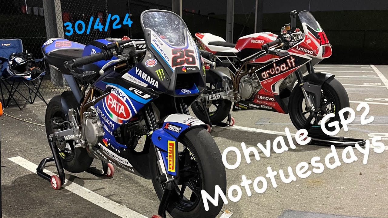 Ohvale Mototuesday 30/4/24 (Oakleigh Gokart track)