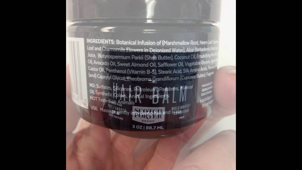 Scotch Porter Hair Balm