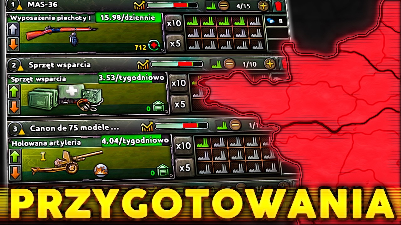 PRZYGOTOWANIA DO WIELKIEJ WOJNY W EUROPIE W HEARTS OF IRON 4