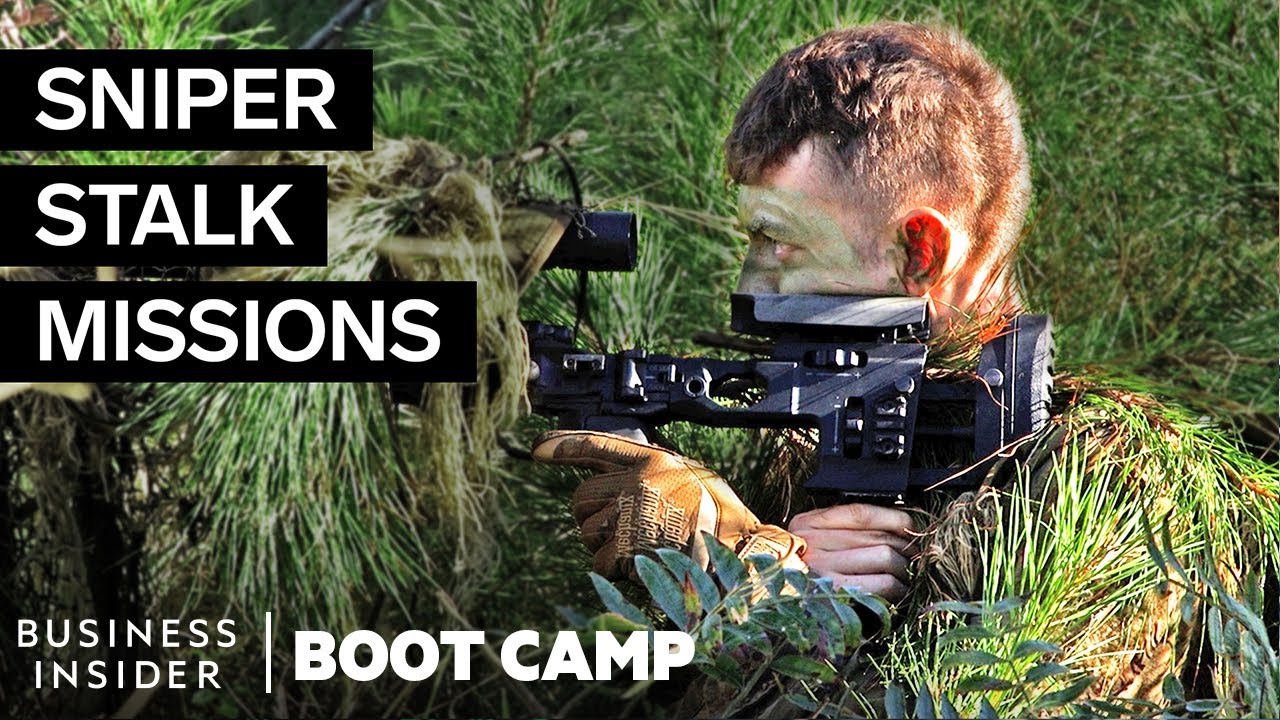 How Army Snipers Train For Combat With Stalk Missions | Boot Camp