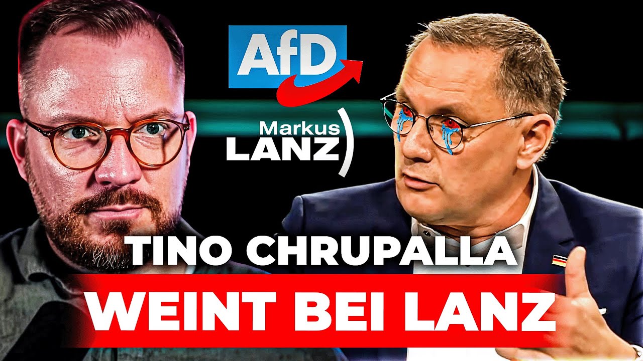 Tino Chrupalla weint bei Lanz