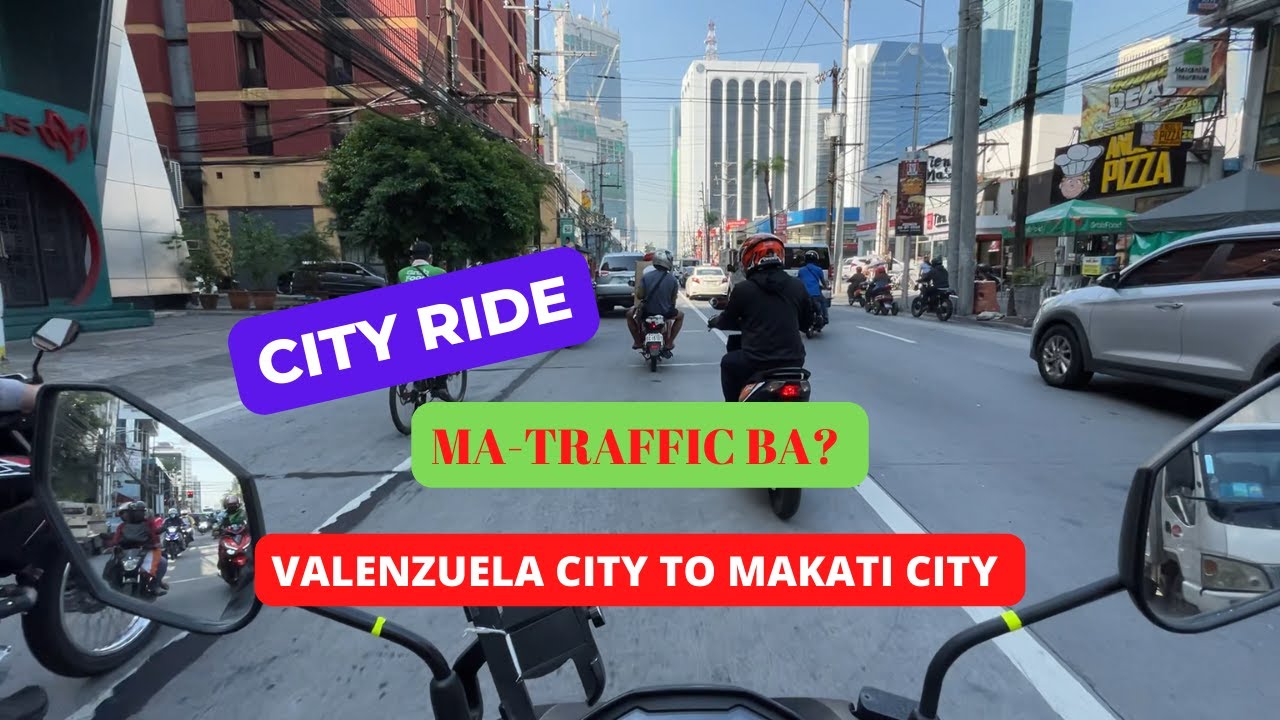 Valenzuela City to Makati City Ride ┃MOTOCHAMP┃