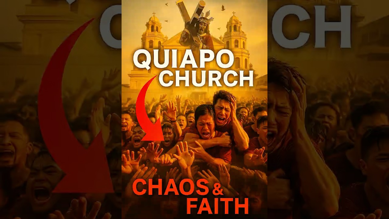 Хаос и святость церкви Кьяпо #QuiapoChurch #BlackNazarene #Traslacion