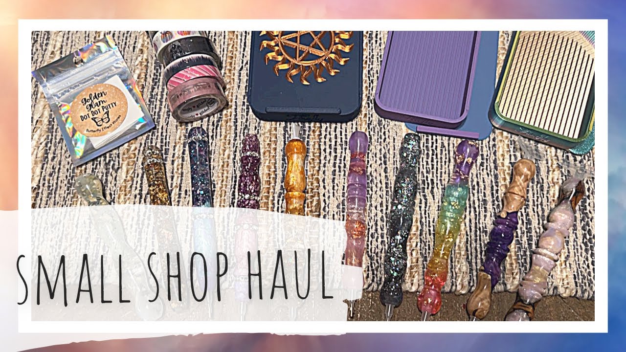 Small Shop Haul! Firefly Diamond Art, Enabler's Outpost, Swampwood, Butterfly Effect Wares, & more