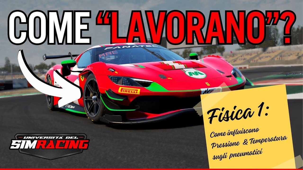 Pressioni e temperature delle gomme nel SimRacing | Tutto quello che devi sapere