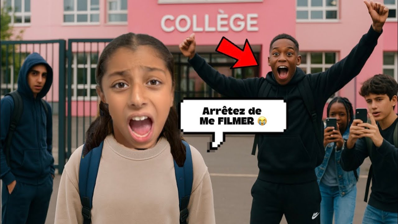 Myriam NE VEUX PLUS ALLER AU COLLÈGE À CAUSE DES 3 ÉMES 😡 ( Younes est VNR )