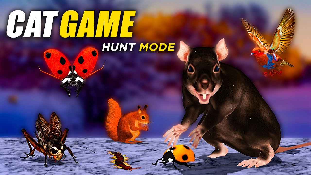 CAT Games | 8 Hours Ultimate 3D CAT TV | Epic Videos for Cats with Mouse & More! 😻 4K60FPS