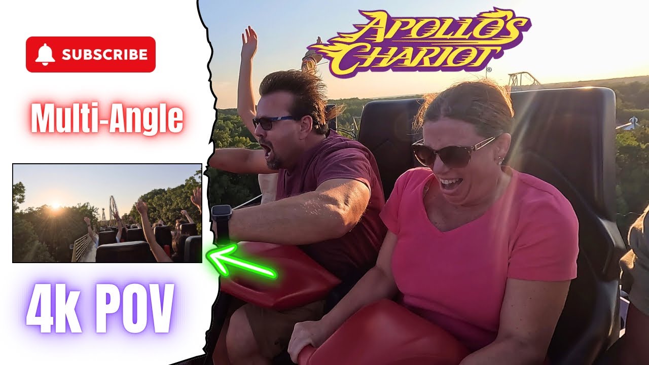 Busch Gardens Williamsburg Apollos Chariot POV 