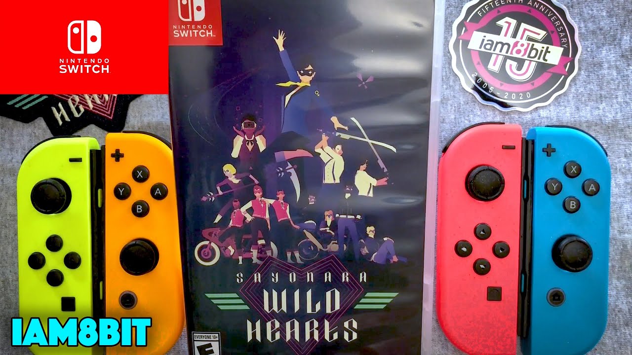 UNBOXING! Sayonara Wild Hearts Physical Edition Nintendo Switch - iam8bit Games