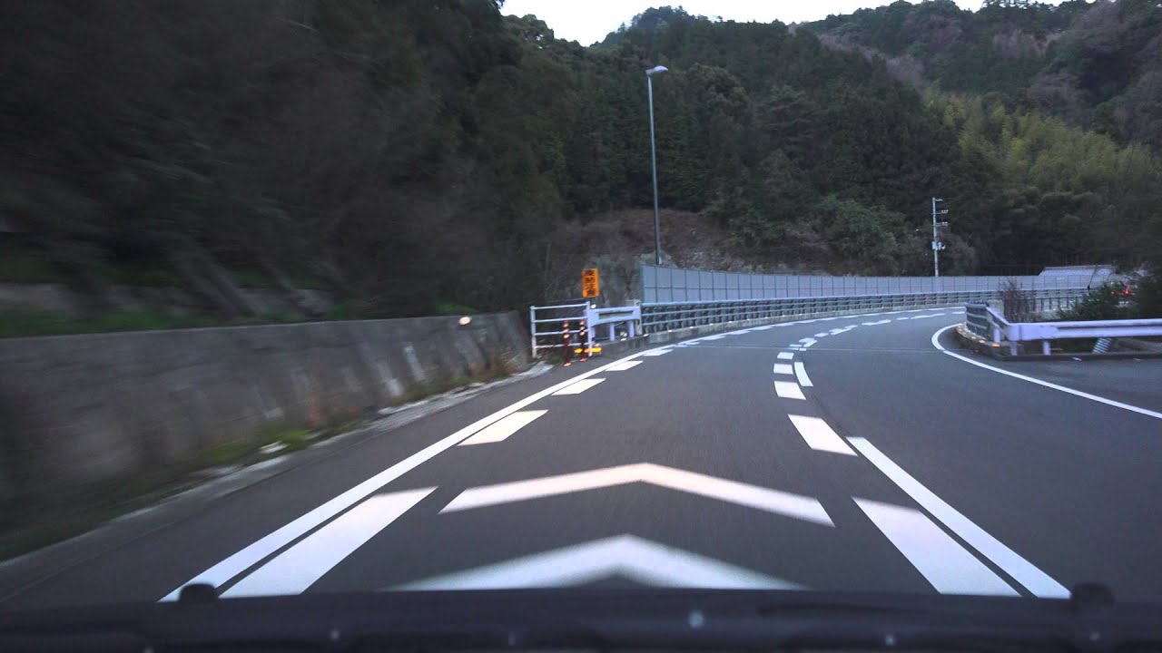 4K　国道379号　上り　等速　愛媛県内子町→砥部町→松山市