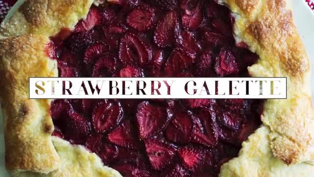 Cook this book: Strawberry Galette