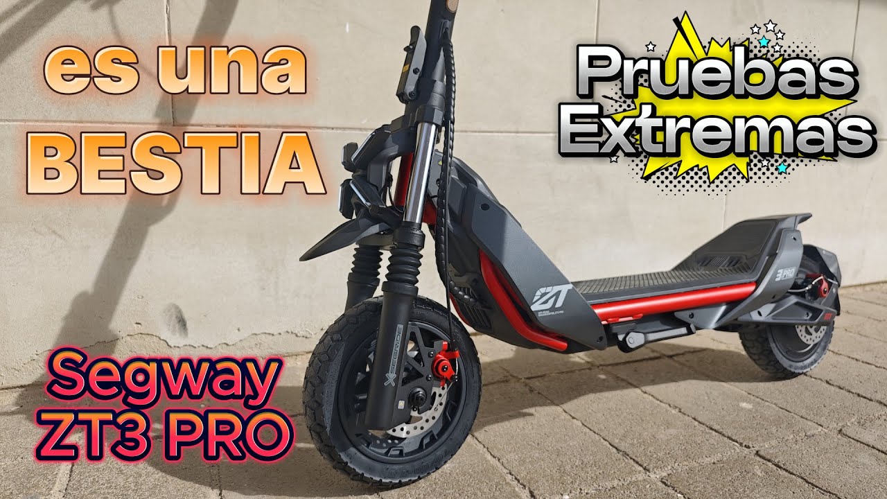 Segway ZT3 PRO 💥 Pruebas Extremas al PATINETE MÁS IMPRESIONANTE