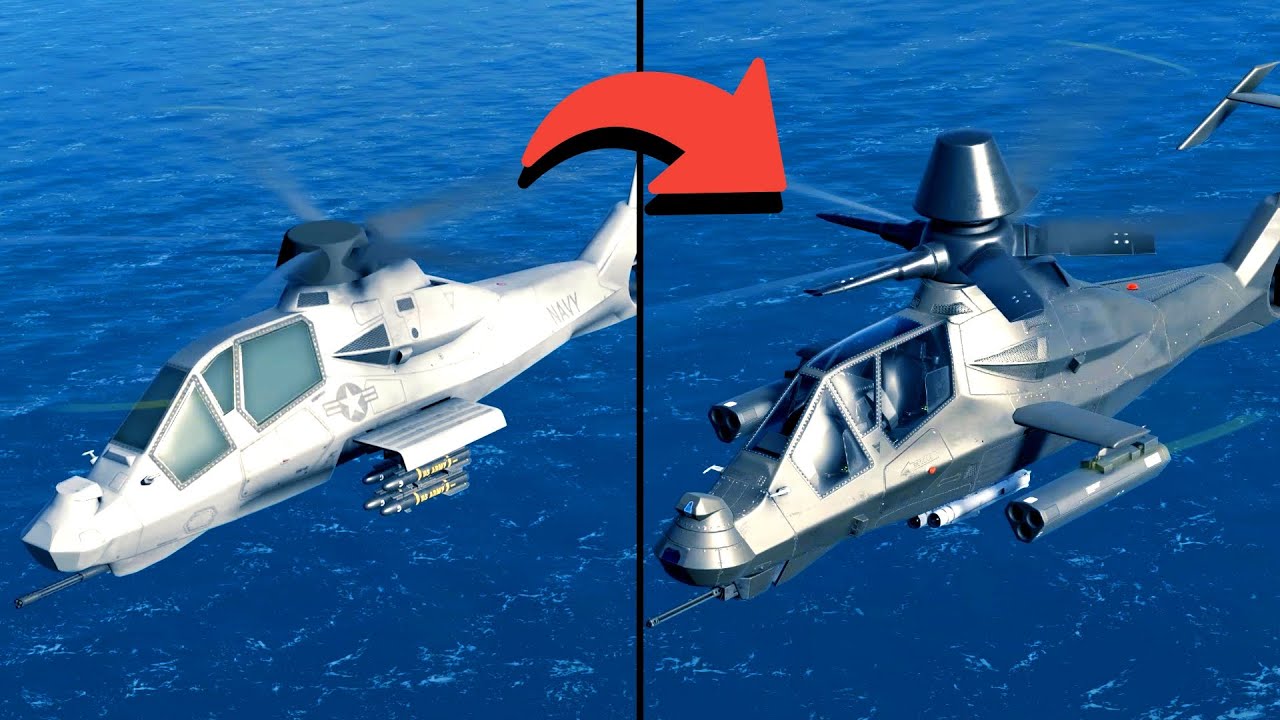 Знаете ли вы современные военные корабли? RAH-66B Sea Comanche
