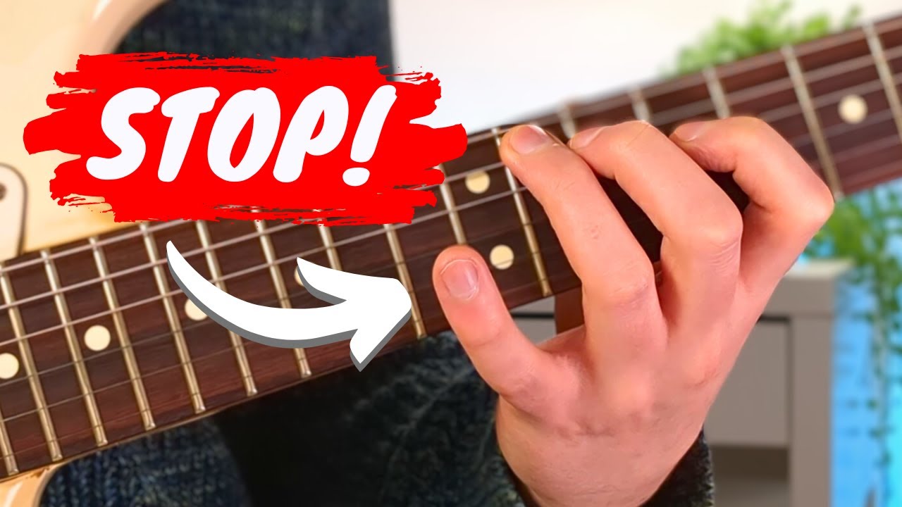 5 BIG MISTAKES Beginner Guitarists Make | Avoid these BAD HABITS