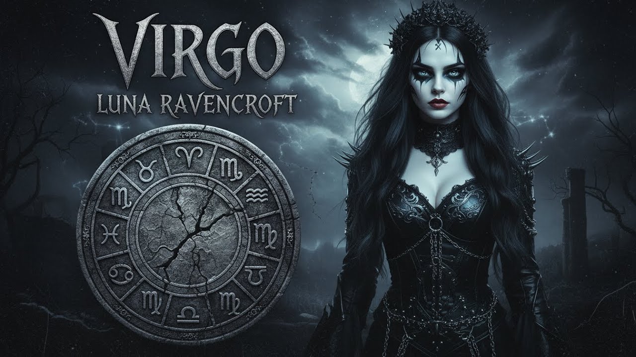 ♍ Virgo – The Silent Architect of Dust   | Luna Ravencroft - Gothic Metal 🕯️