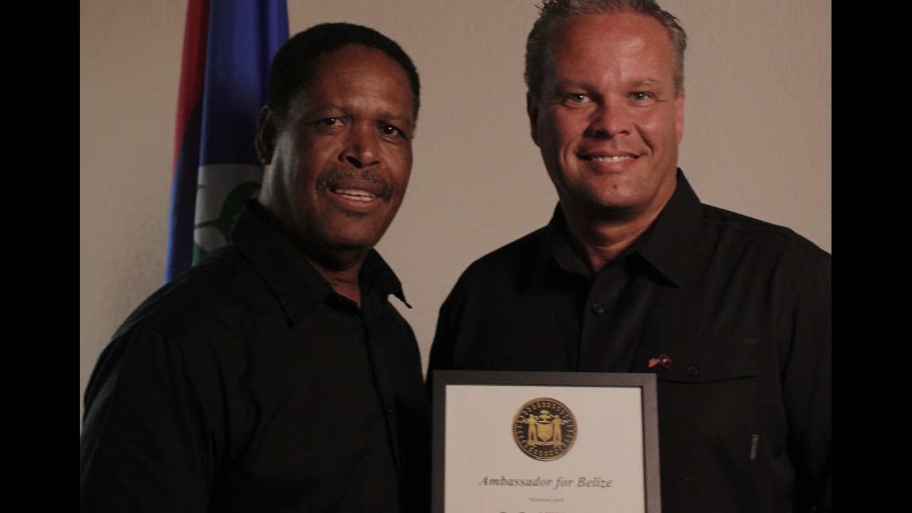Belize TV: Dr. Paul Whisnant named Ambassador of Belize