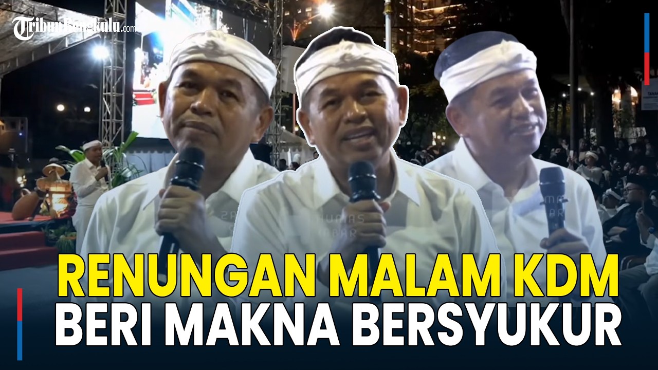 [Full] Pidato Langsung Kang Dedi Mulyadi di Hadapan Warga, Beri Renungan Saat Malam Takbiran 1447 H