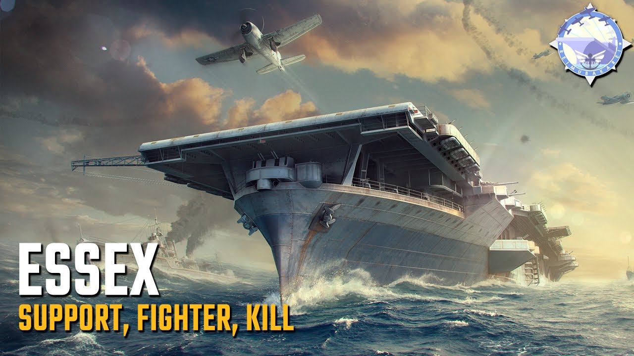 Essex with Hidden Menace - World of Warships