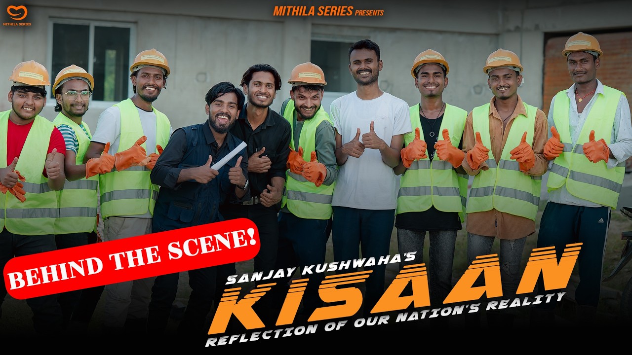 KISAAN - Behind The Scene | Sanjay Kushwaha, Puja Thakur | Mohan Mahato, Shree Kushwaha