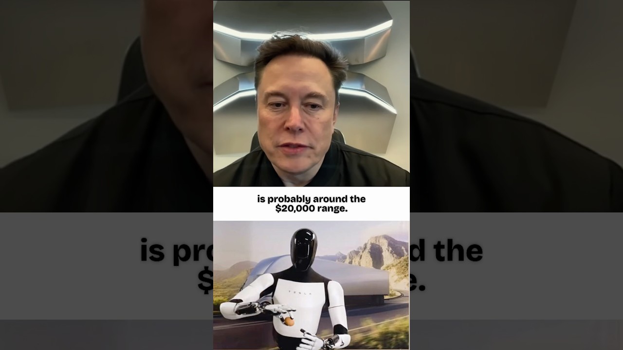 Elon Musk Reveals the Price of His Humanoid Robot!