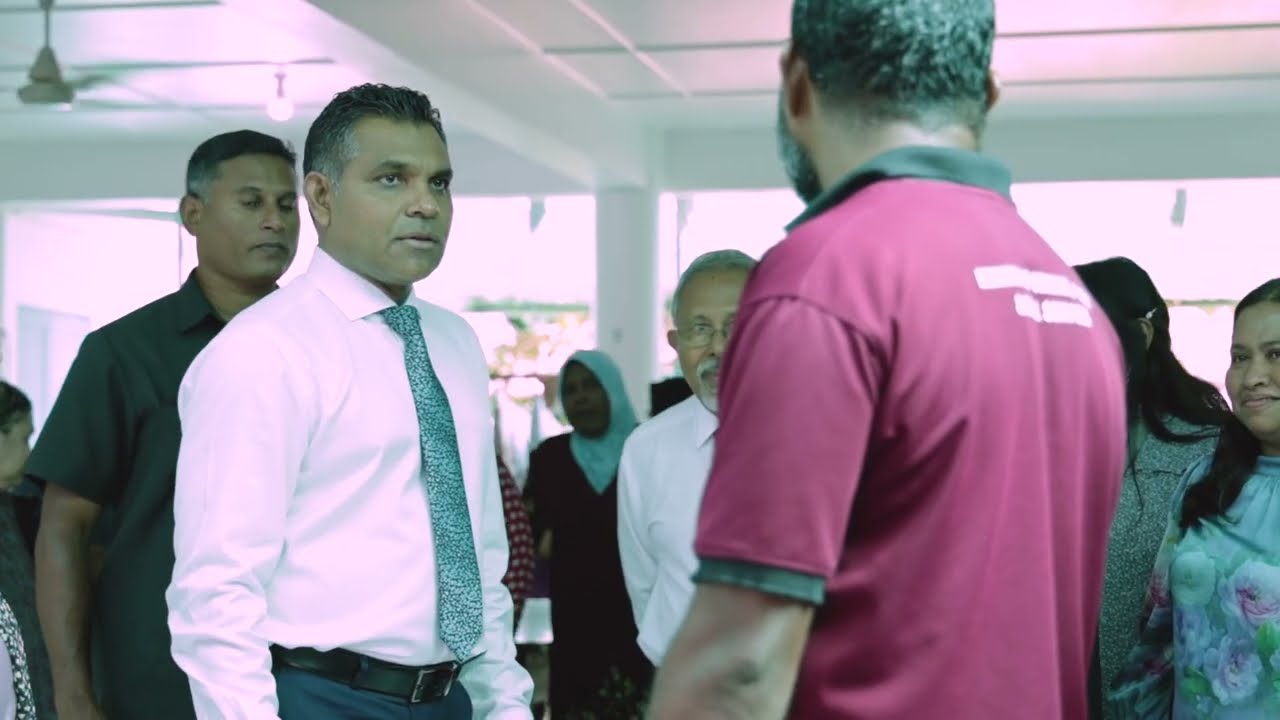 Vice President visits home for people with Special Needs in Guraidhoo Island