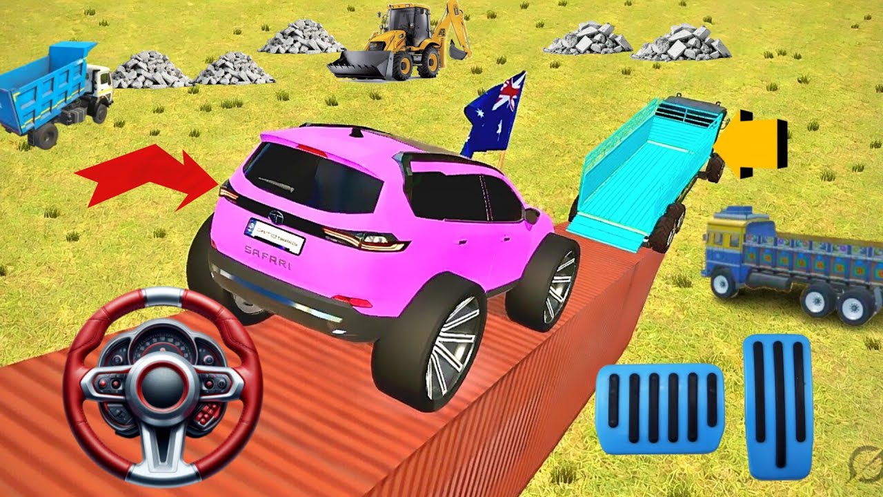 😱Heavy Loading Challenge🔥 Truck Mein pajero + DJ Setup | Ultimate Gaming Fun 🤣 #dj #tractor