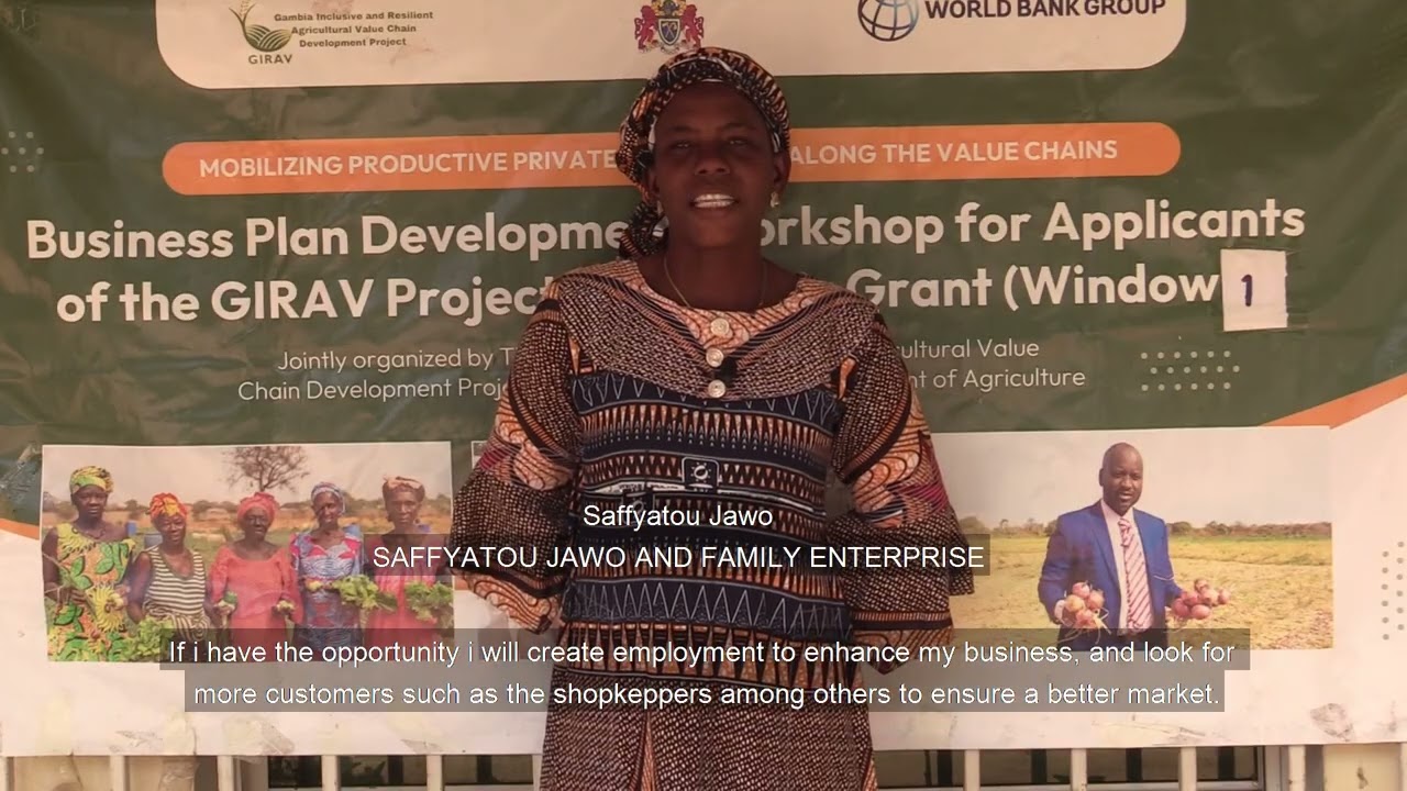 GIRAV MATCHING GRANT WINDOW 1 APPLICANTS