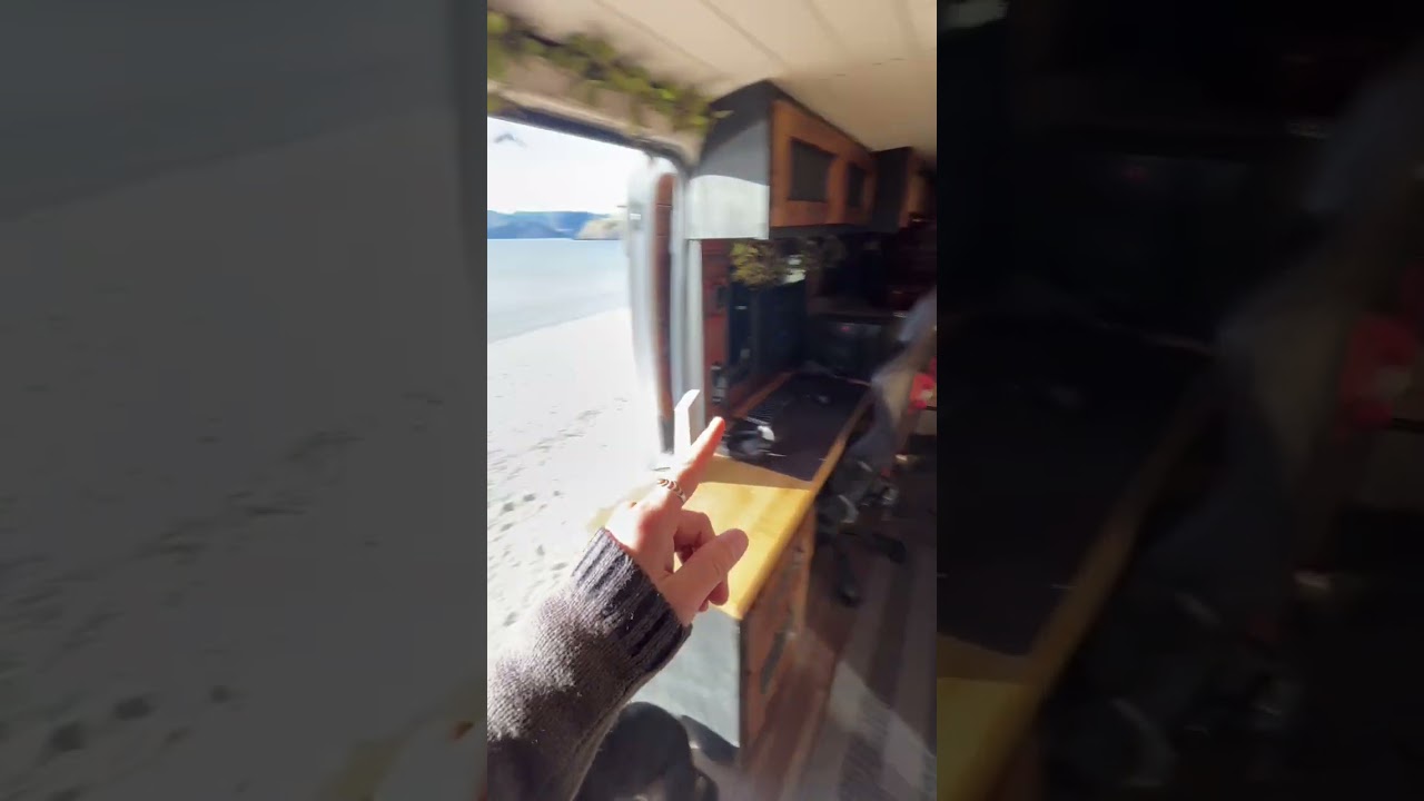 Vanlife Gaming Van On A Beach #szorty