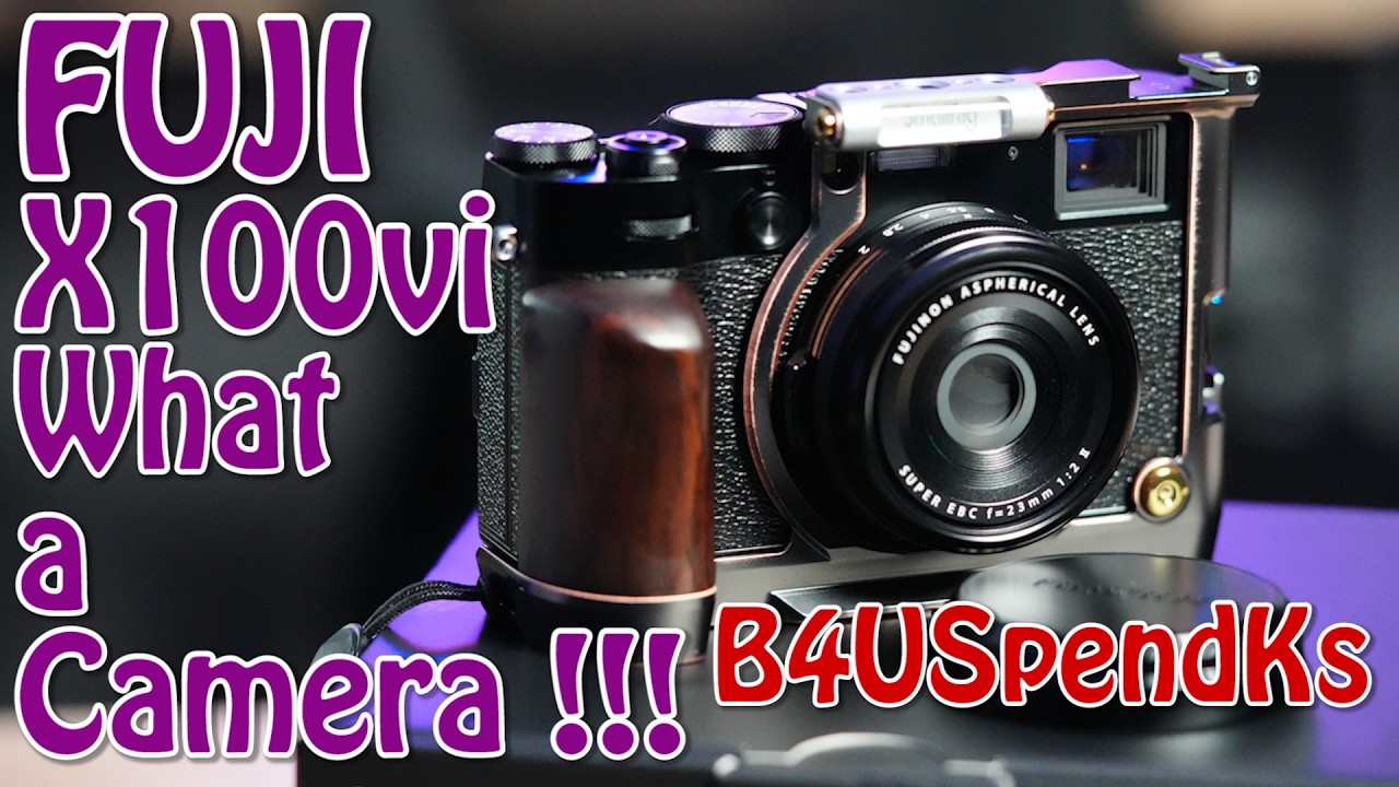 My Newest Camera FUJI X100vi and Oldest Kodak Bullet II
