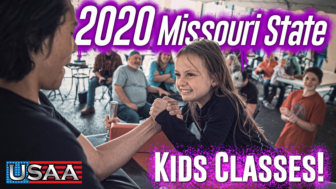 2020 USAA Missouri State Armwrestling | KIDS CLASSES!!