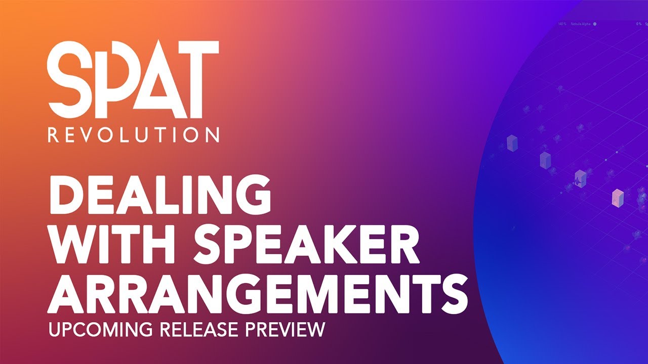 FLUX:: | Dealing with Speaker Arrangements in SPAT Revolution | Webinar