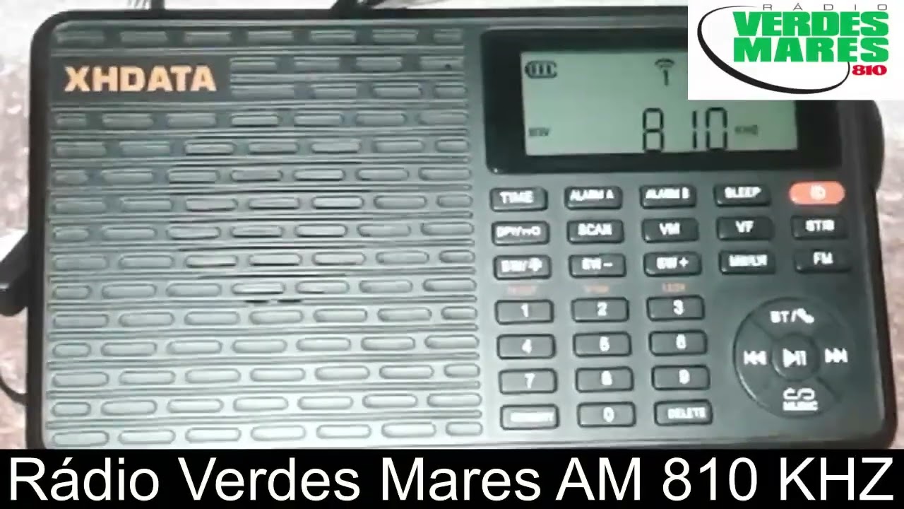📻R&Aacute;DIO VERDES MARES AM 810 KHZ FORTALEZA-CE 🇧🇷