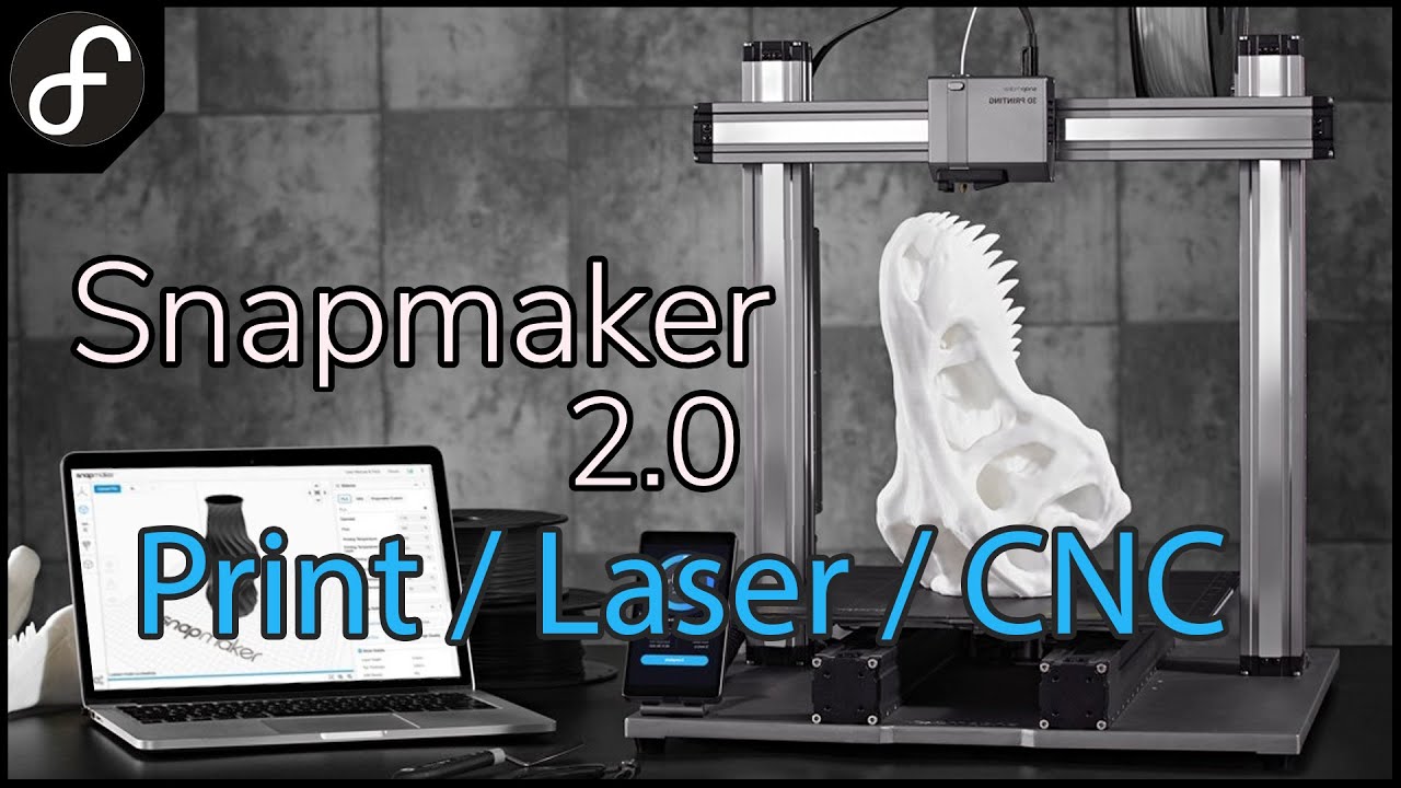 Large 3D Printer, Laser Engraver and CNC! - Snapmaker 2.0 A350