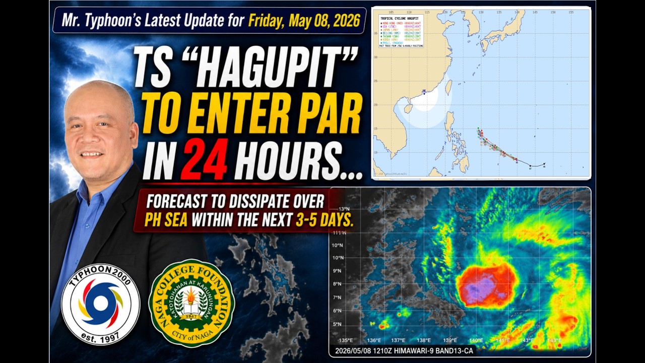 Обновление TS HAGUPIT (05W) &mdash; пятница, 08.05.26 (английская версия)