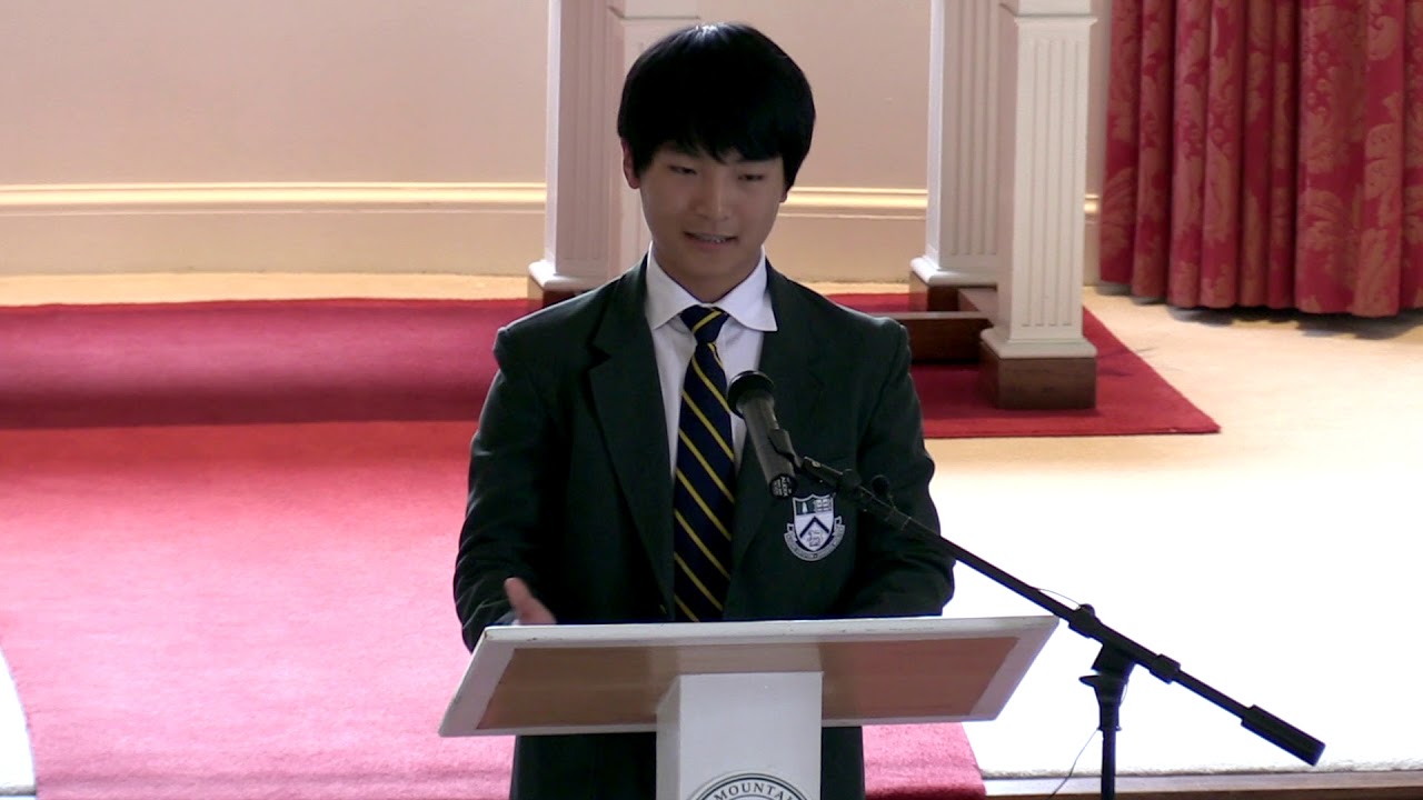 Cardigan's 2019 Student Leader Speeches
