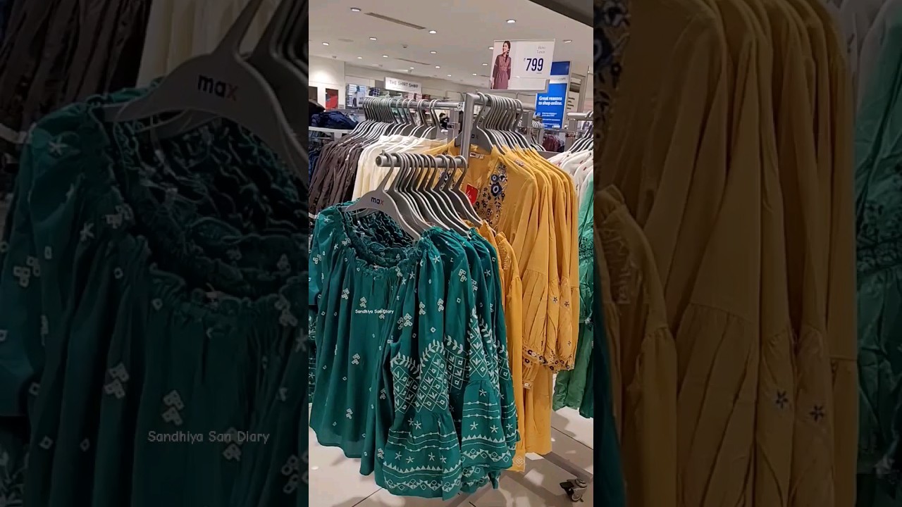 Indo Western Tops for College Office - Max Chennai 😍 Check full video in channel❤️🫶🏻 #shopping