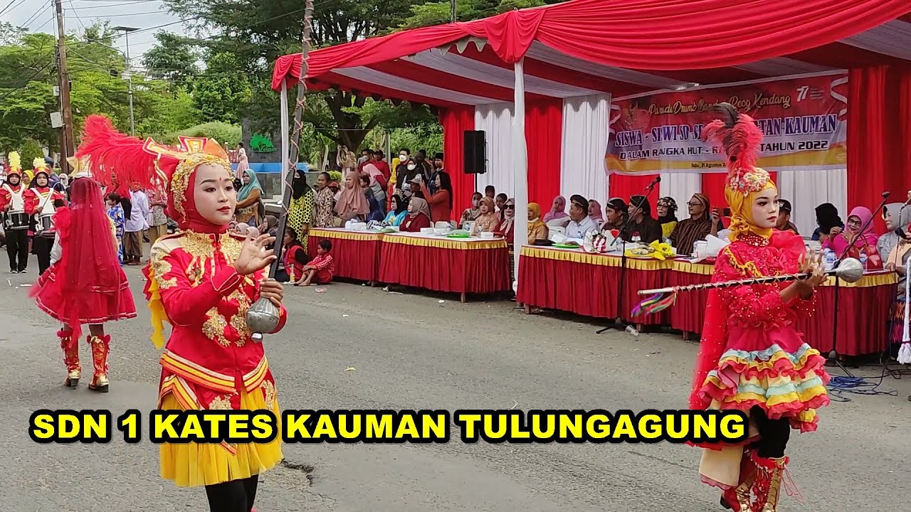 Parade Drumband SDN 1 Kates Kauman Tulungagung 2022