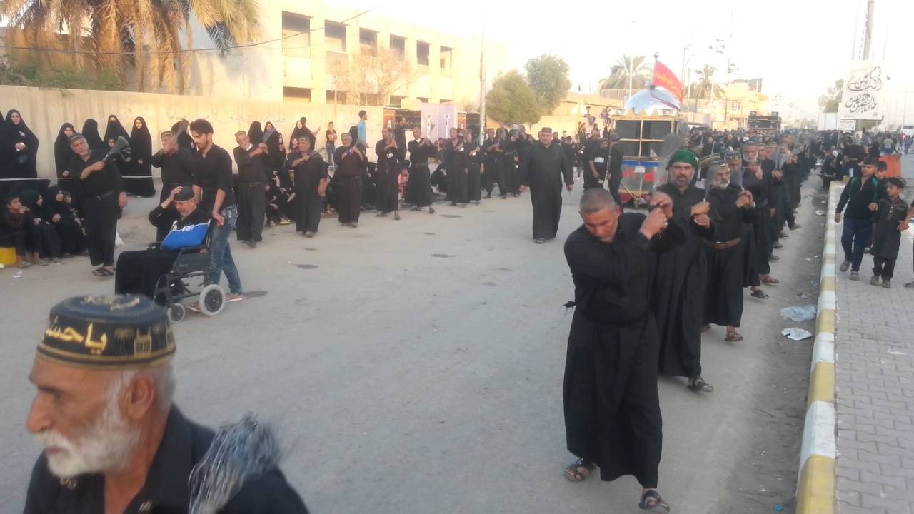 هيئه وموكب شباب زين العابدين ع اهالي الديوانية المؤسس الحاج حسن ردام