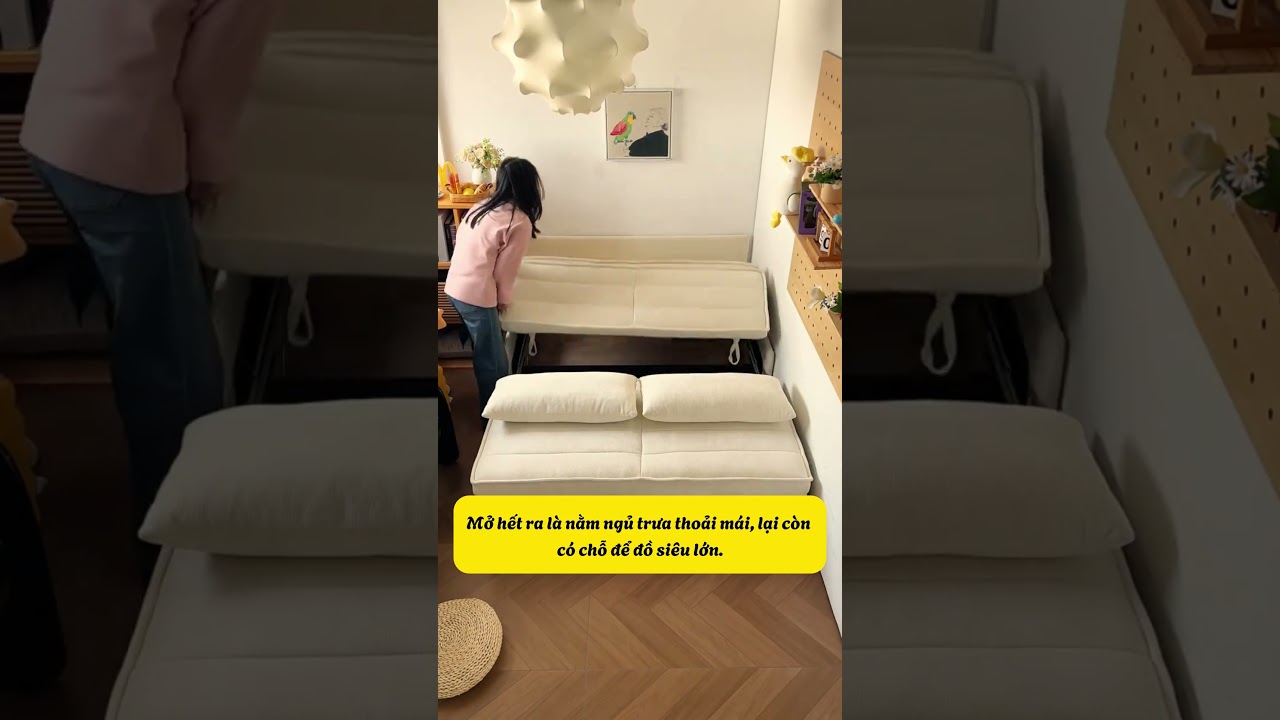 Biến phòng làm việc thành phòng ngủ cực rộng
