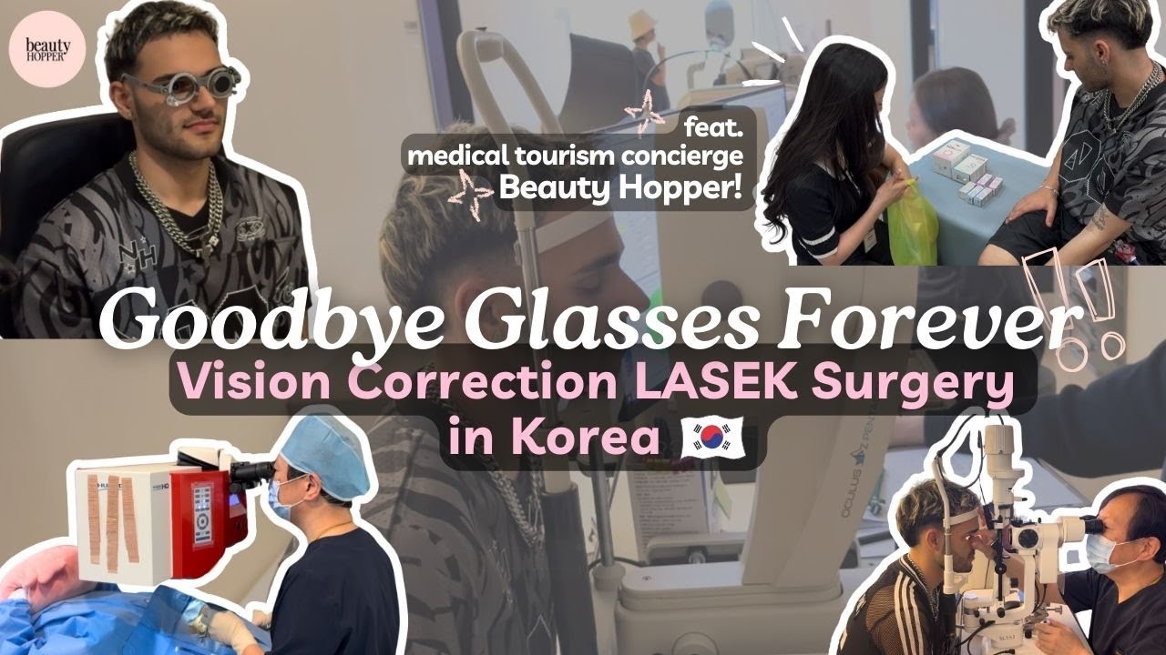 LASEK Eye Surgery in Korea | Full Experience + Recovery | Beauty Hopper