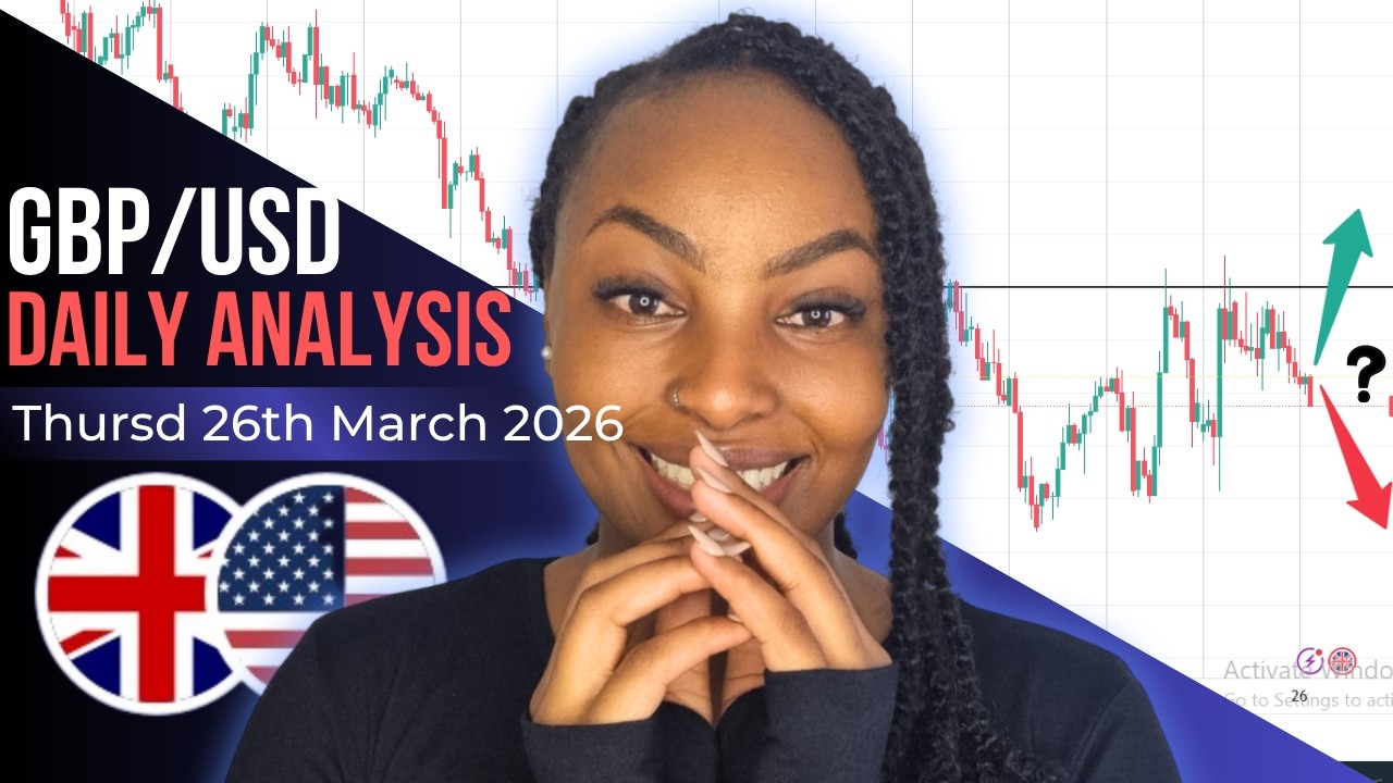 Анализ пары GBPUSD на рынке Форекс &mdash; четверг, 26 марта 2026 г.