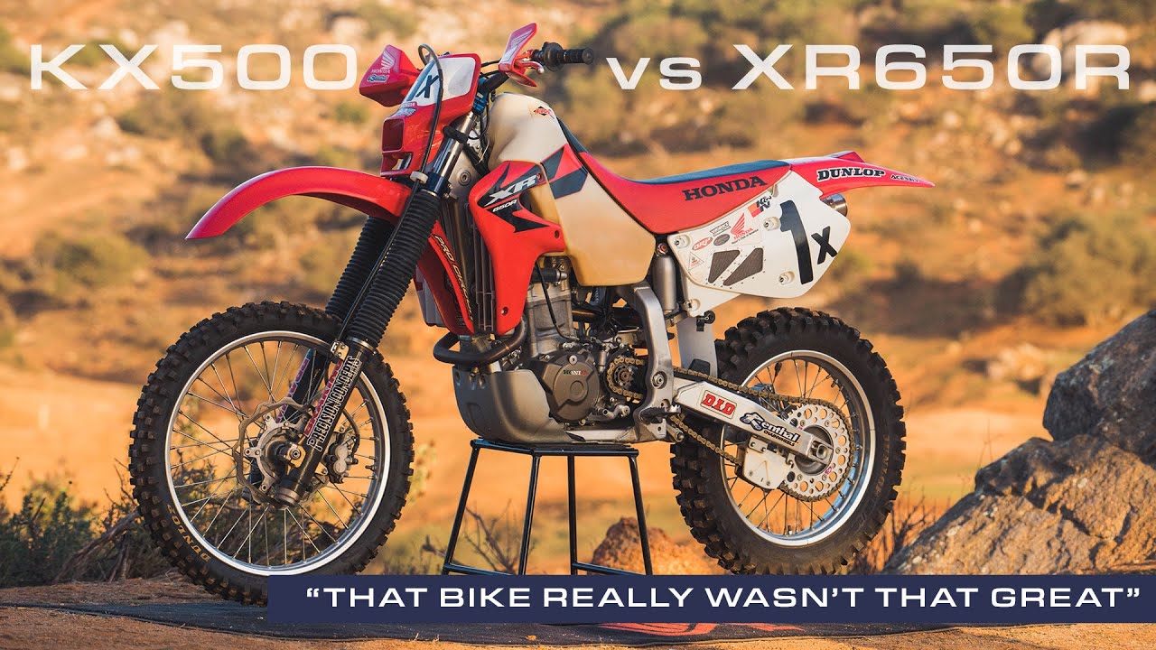 What Desert Bike Reigns Supreme? Dannny Hamel's KX500 vs Johnny Campell's XR650R